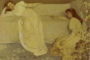 James Mcneill Whistler Symphonie in Wieb Nr. 3 Spain oil painting artist